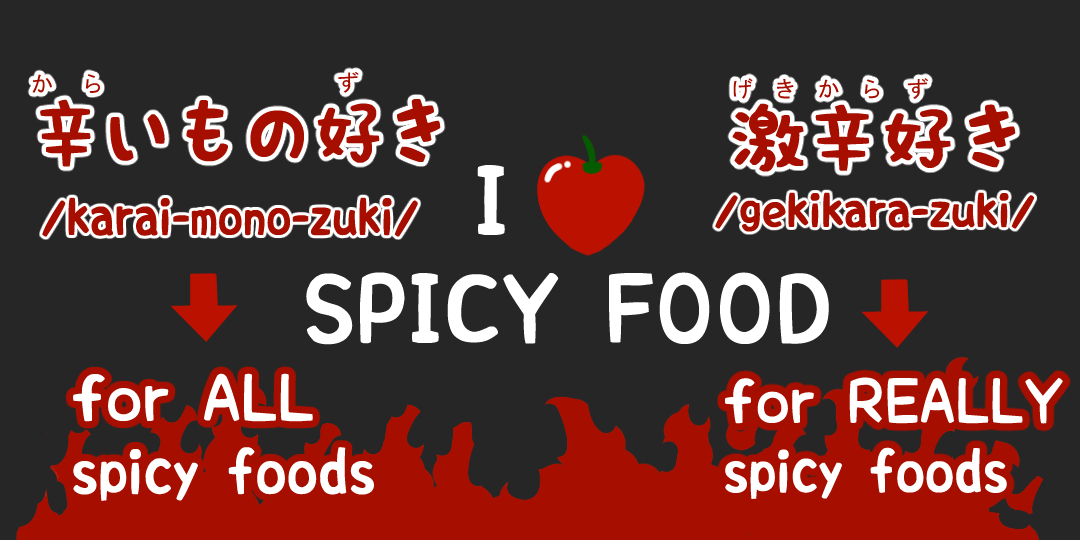 How do you say spicy in Japanese ? Spicy level expressions and how to